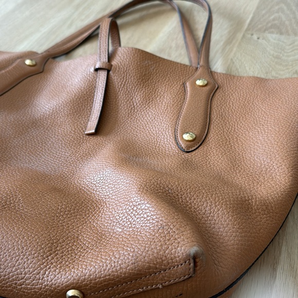 Annabel Ingall caramel small Isabella leather tote - Picture 2 of 5
